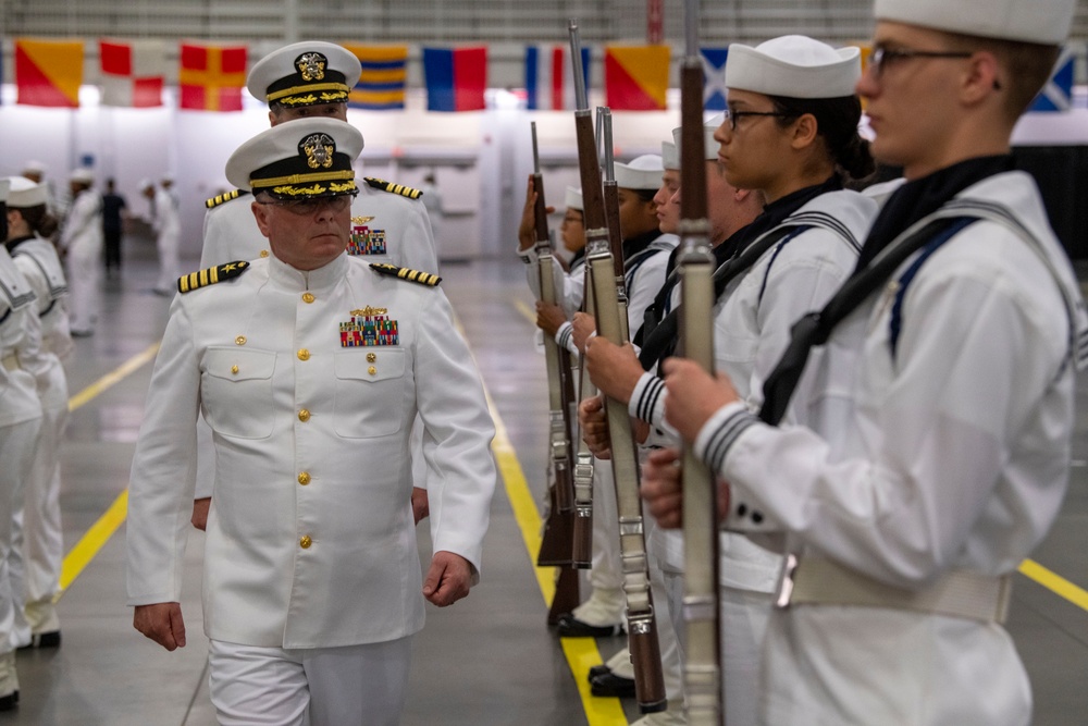 Recruit Training Command Pass in Review