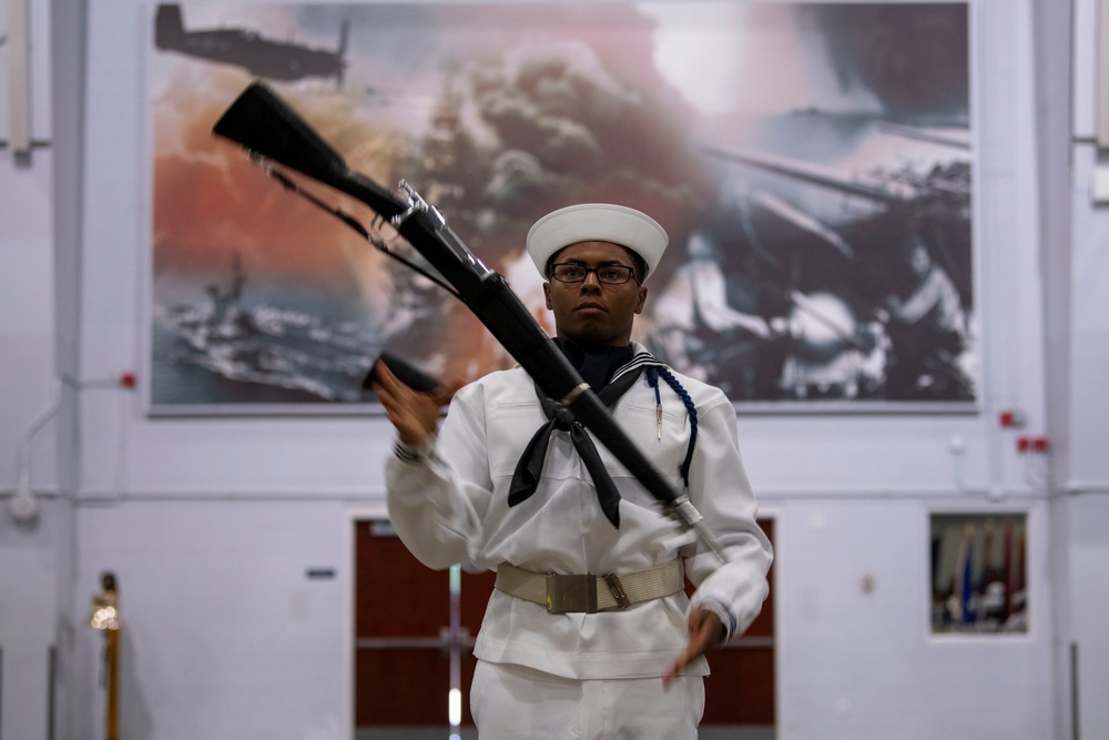 Recruit Training Command Pass in Review