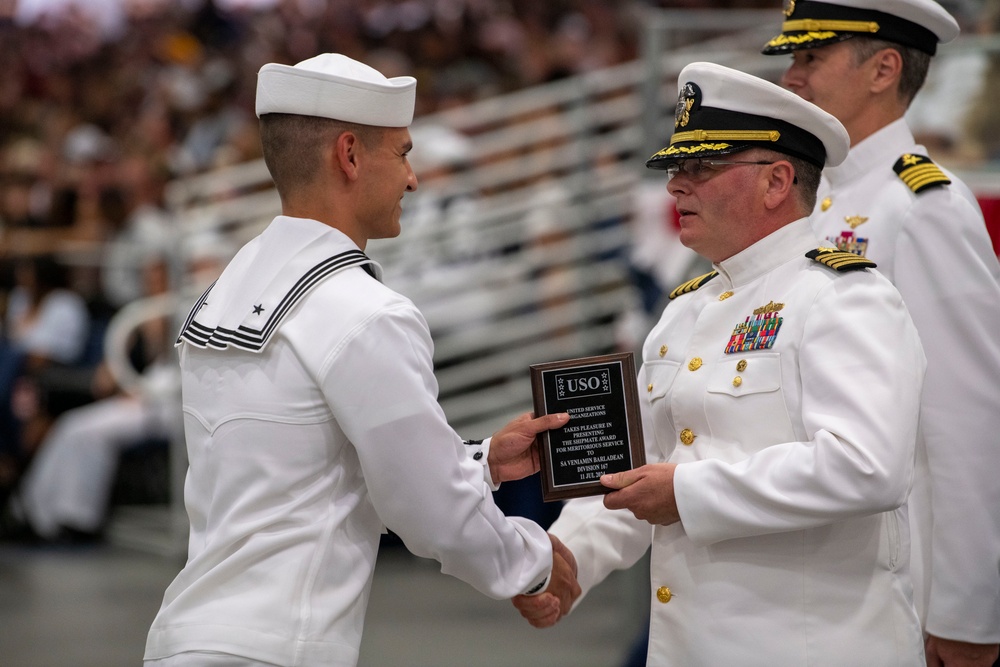 Recruit Training Command Pass-in-Review Award Winners