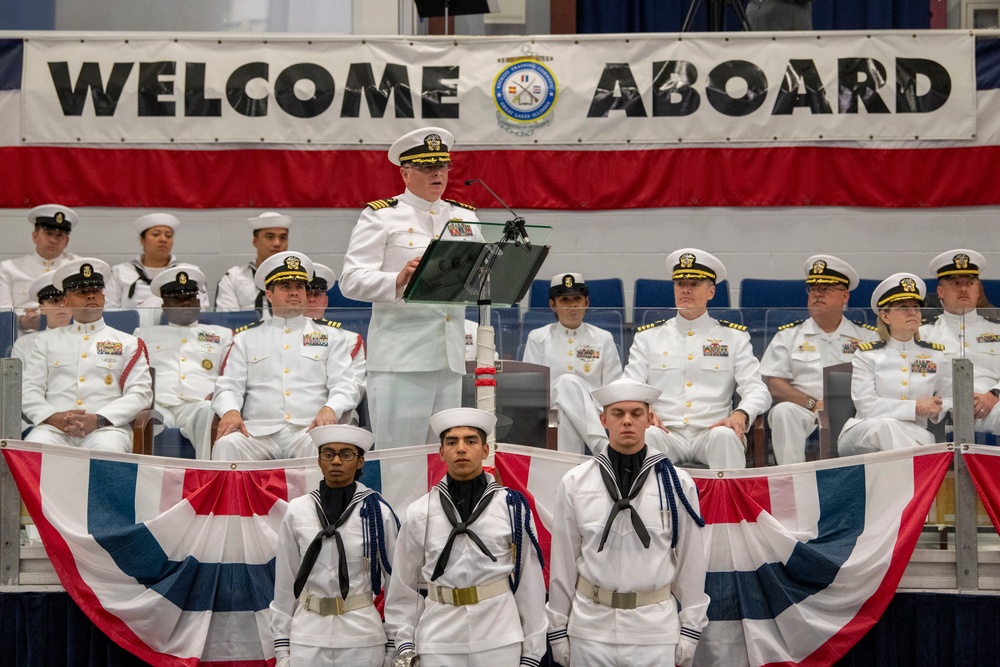 Recruit Training Command Pass in Review
