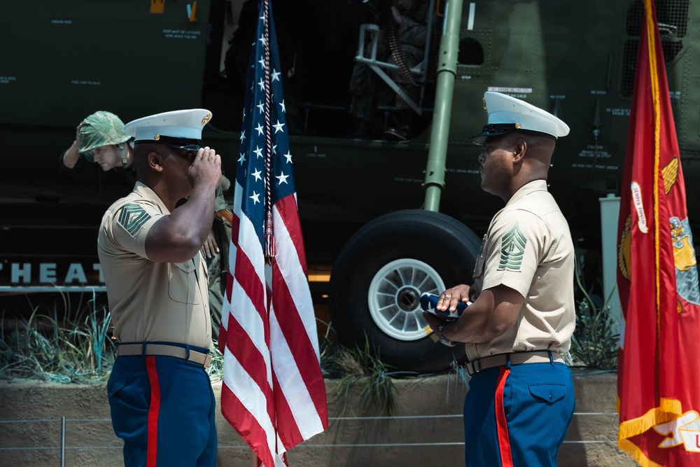 MGySgt Torres Parrish Retirement Ceremony