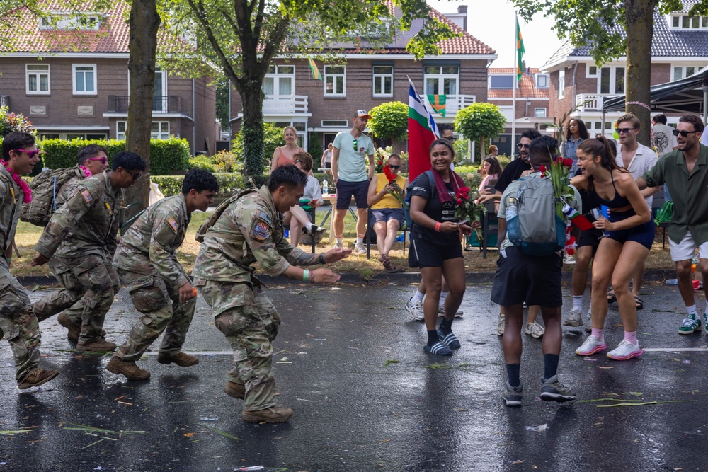 V Corps Soldiers Complete the Nijmegen March