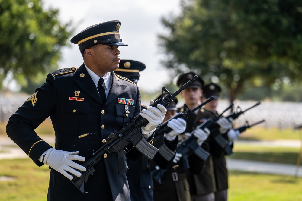 U.S. Army Maj. Gen. Josue &quot;Joe&quot; Robles. Jr. Interment