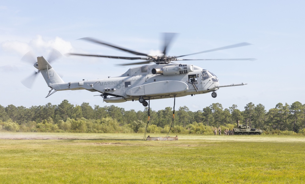 2nd Distribution Support Battalion Conducts Helicopter Support Team Operations