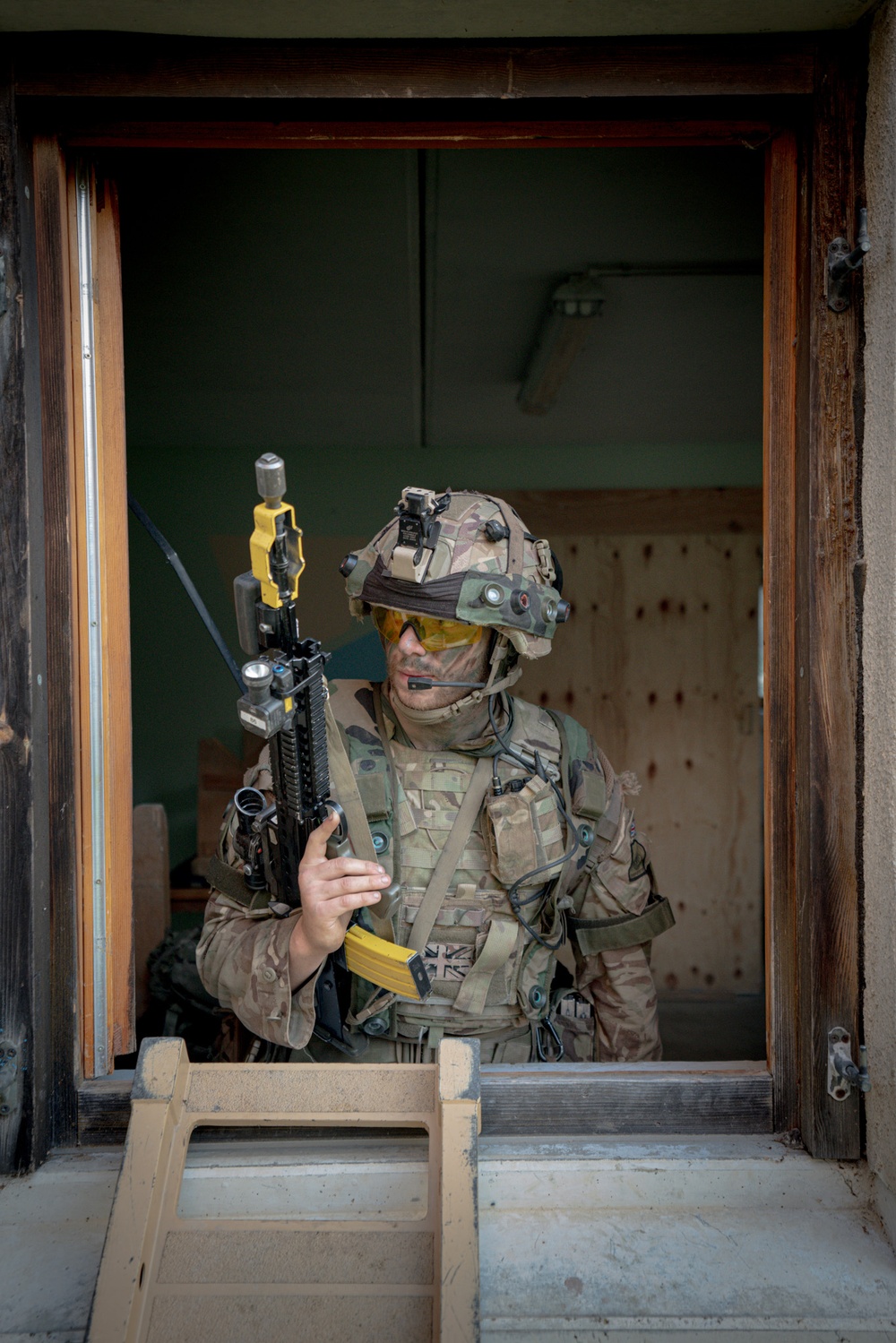 British Army Officer Cadets Train in Hohenfels