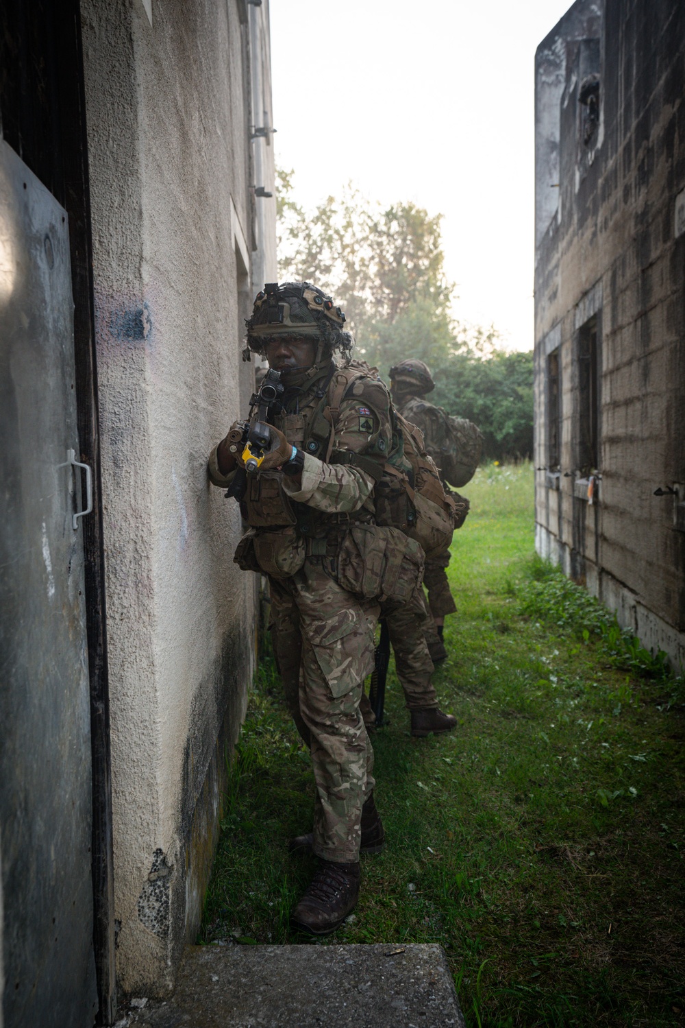 British Army Officer Cadets Train in Hohenfels