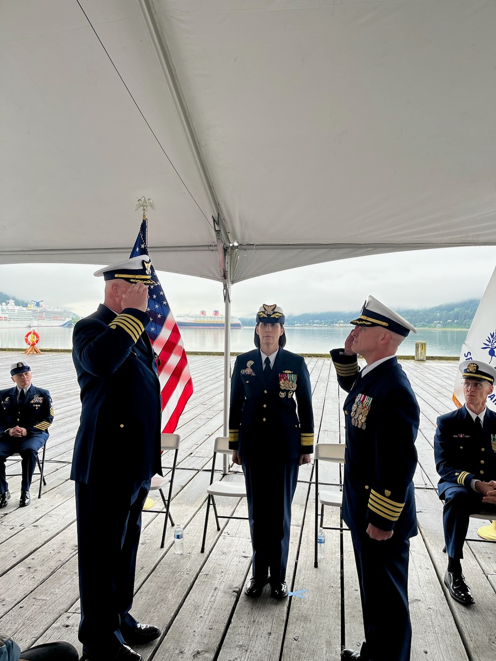 U.S. Coast Guard Sector Southeast Alaska holds Change of Command ceremony