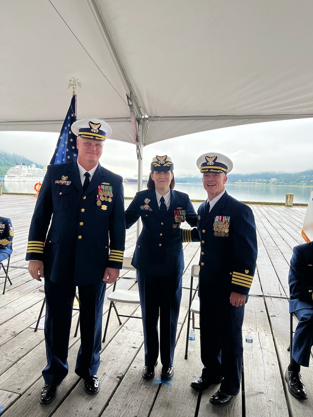 U.S. Coast Guard Sector Southeast Alaska holds Change of Command ceremony