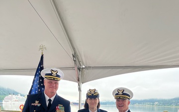 U.S. Coast Guard Sector Southeast Alaska holds Change of Command ceremony