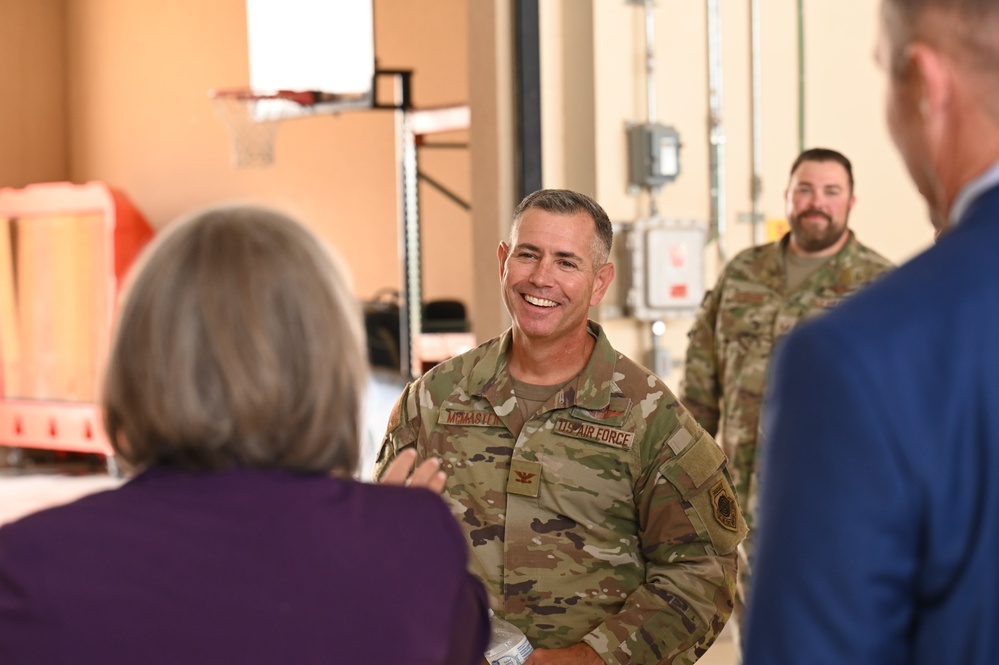 Cannon AFB hosts New Mexico Governor Lujan Grisham