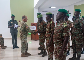 North Dakota National Guard Conducts Counter IED Engagement with Benin