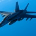 U.S. Air Force KC-135 refuels U.S. Navy FA-18 Super Hornet during RIMPAC 2024