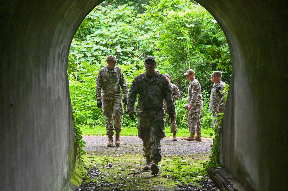 155th Air Refueling Wing  emergency management provides land navigation training