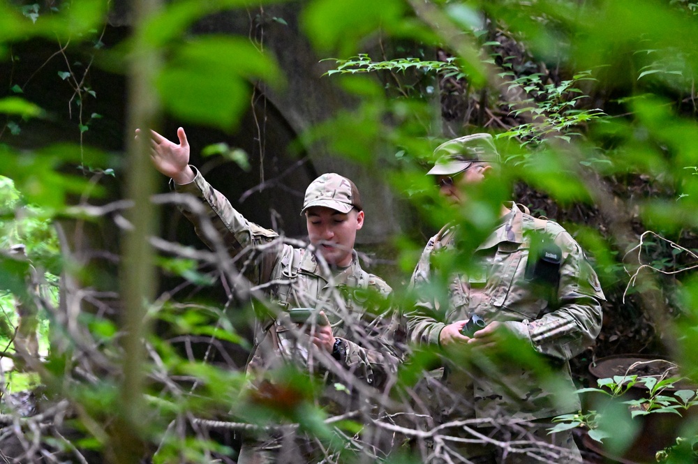 155th Air Refueling Wing  emergency management provides land navigation training