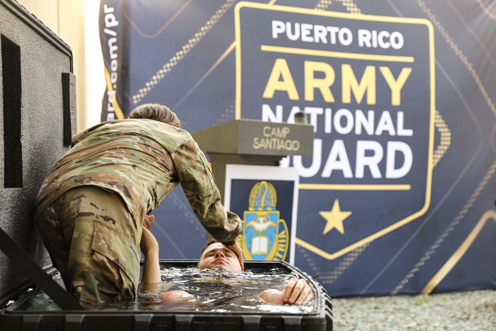 101st Troop Command Baptism