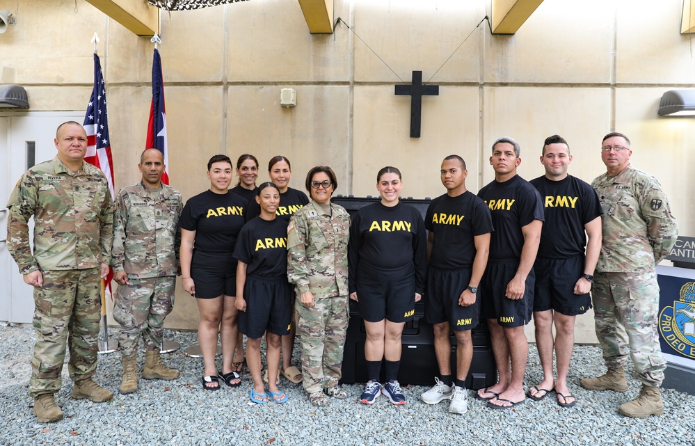 101st Troop Command Baptism