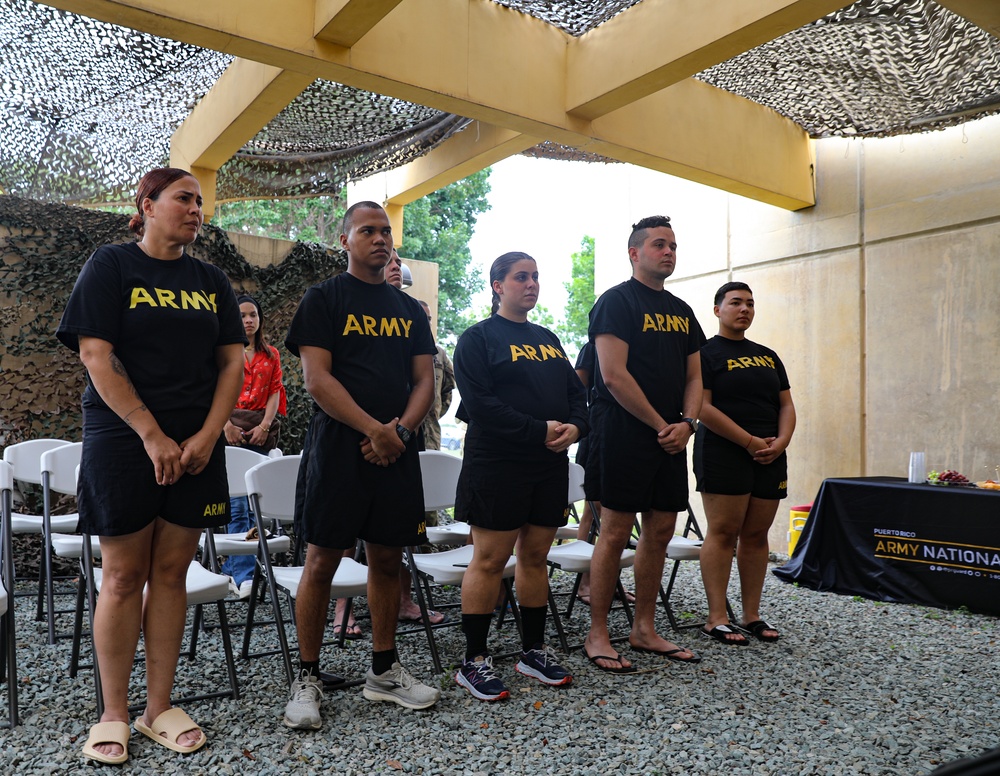 101st Troop Command Baptism