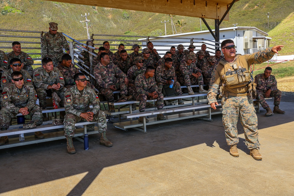 Squad attack demonstration during RIMPAC 2024