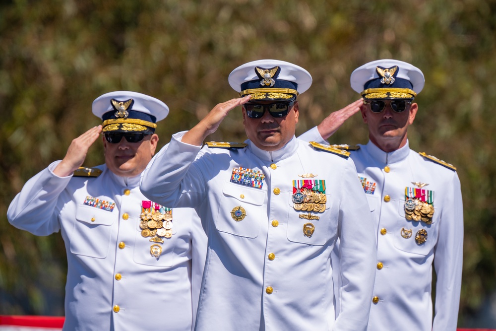 Coast Guard District 11 holds change-of-command