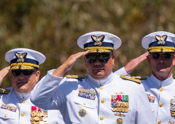 Coast Guard District 11 holds change-of-command