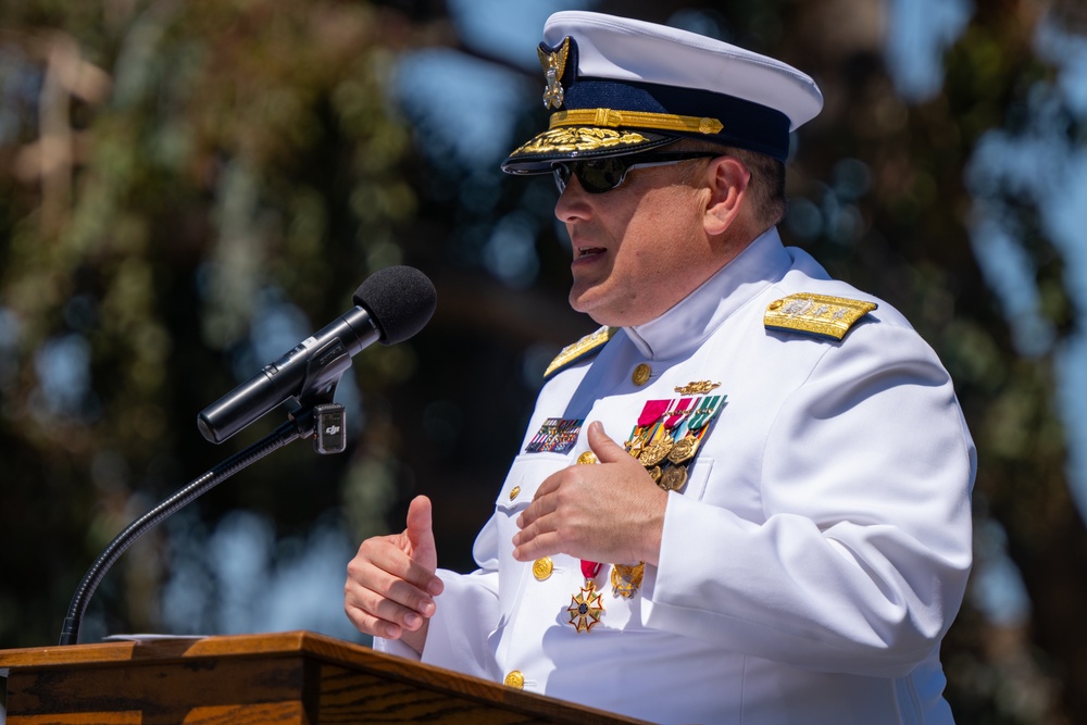 Coast Guard District 11 holds change-of-command