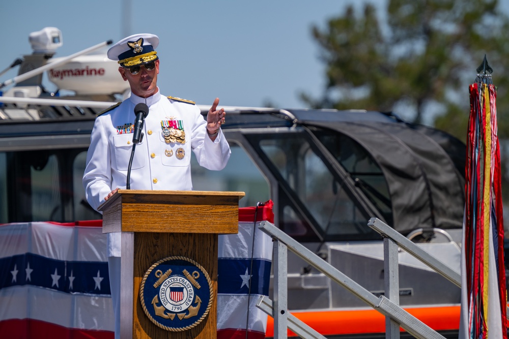 Coast Guard District 11 holds change-of-command