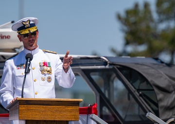 Coast Guard District 11 holds change-of-command