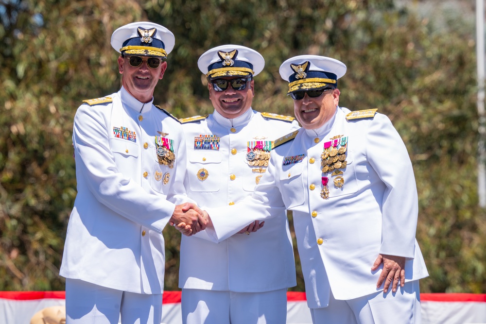 Coast Guard District 11 holds change-of-command