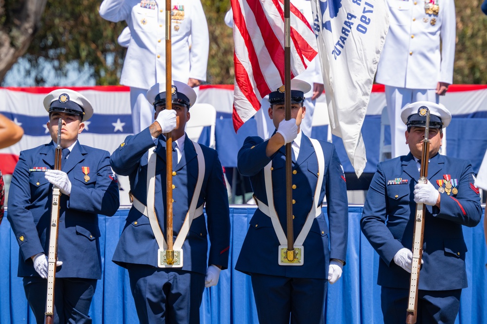 Coast Guard District 11 holds change-of-command