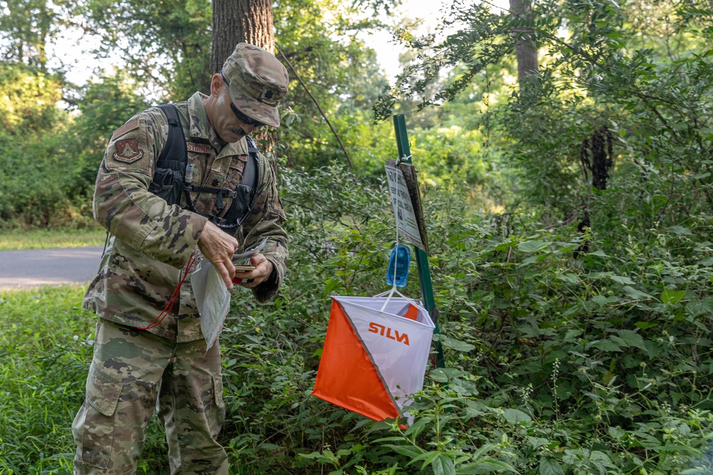 Lt. Col. Thomas Sebastiani finds his point