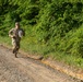1st Lt. Layton Thorpe heads to his next point