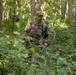 Maj. Sterling Broadhead heads to his next point