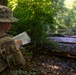 1st Lt. Susan Janfrancisco checks her map
