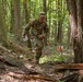 Staff Sgt. Conner Williams runs to his next point
