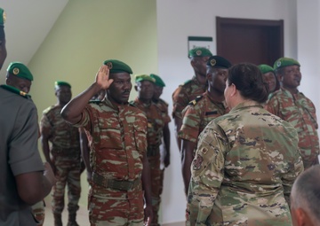 North Dakota National Guard Conducts Counter IED Engagement with Benin
