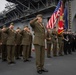 USS Boxer Burial at Sea