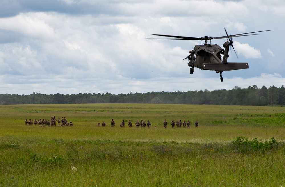 Aviation and Infantry work together for XCTC