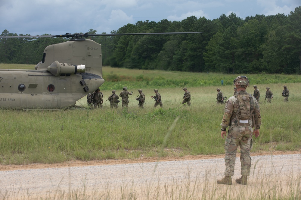 Infantry Train with Aviation During XCTC