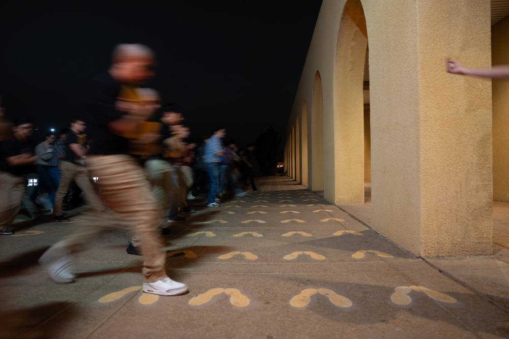 Bravo Company Arrives At MCRD San Diego