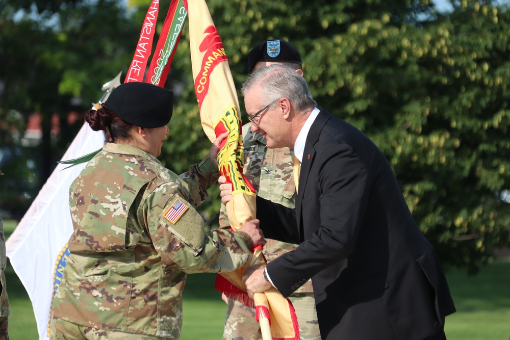 New commander takes charge of Fort McCoy Garrison following 2024 change-of-command ceremony