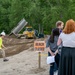 Senator Bob Casey's team tours Presque Isle's sand replenishment site