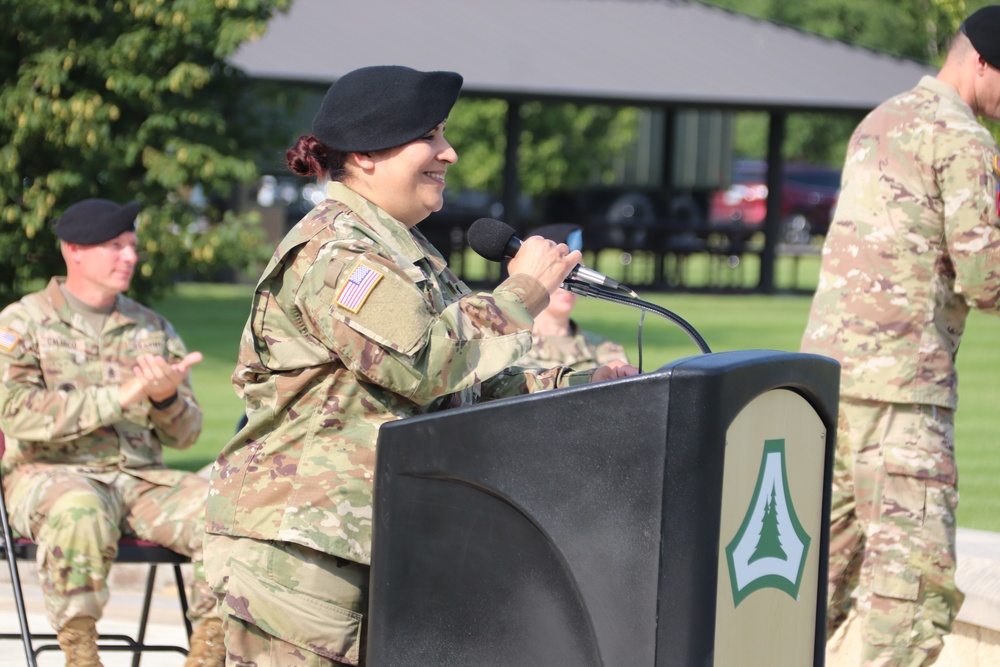 New commander takes charge of Fort McCoy Garrison following 2024 change-of-command ceremony