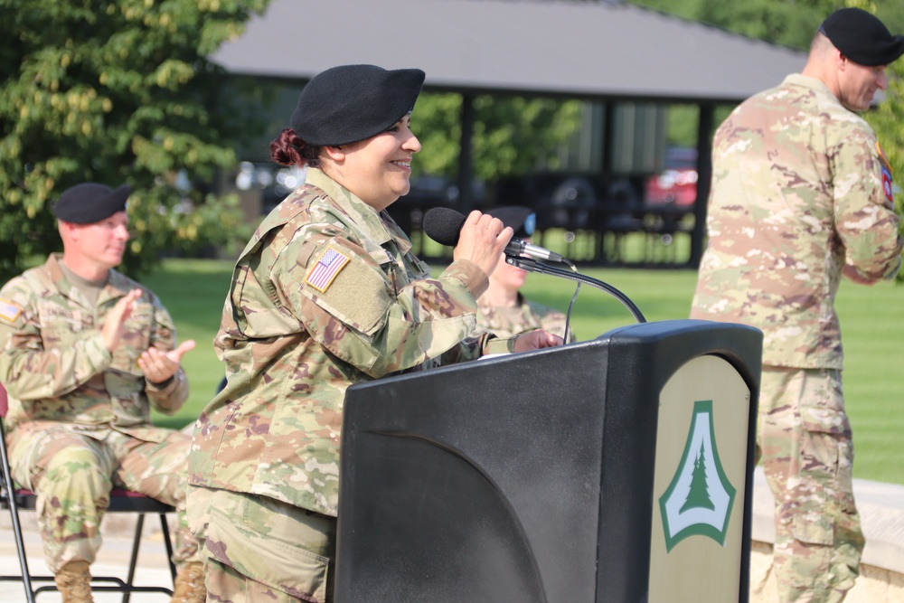 New commander takes charge of Fort McCoy Garrison following 2024 change-of-command ceremony