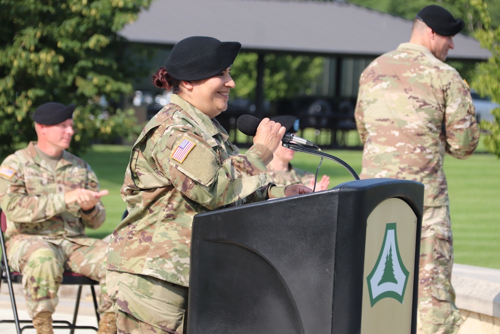 New commander takes charge of Fort McCoy Garrison following 2024 change-of-command ceremony