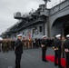 USS Boxer Burial at Sea