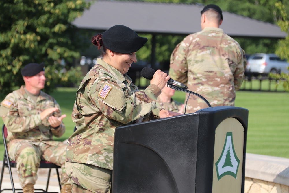 New commander takes charge of Fort McCoy Garrison following 2024 change-of-command ceremony