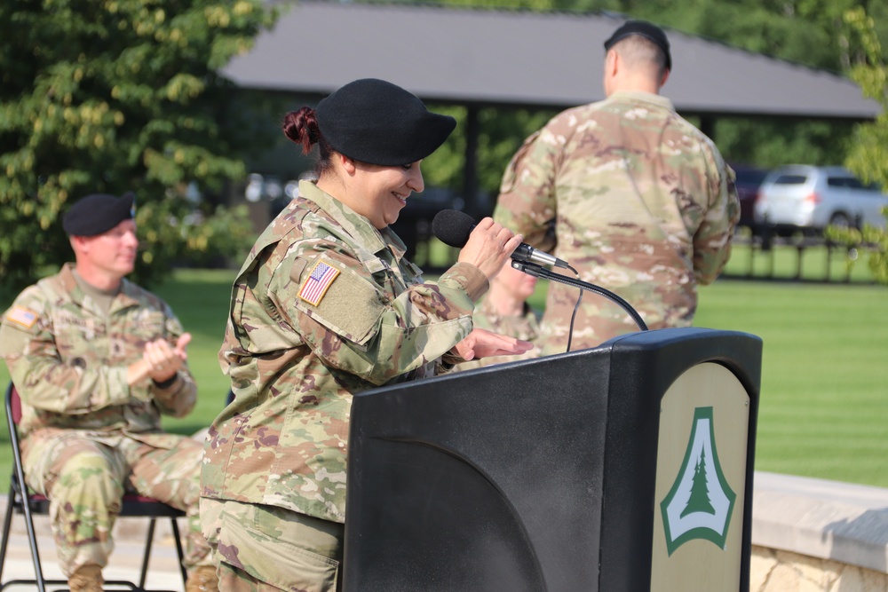 New commander takes charge of Fort McCoy Garrison following 2024 change-of-command ceremony