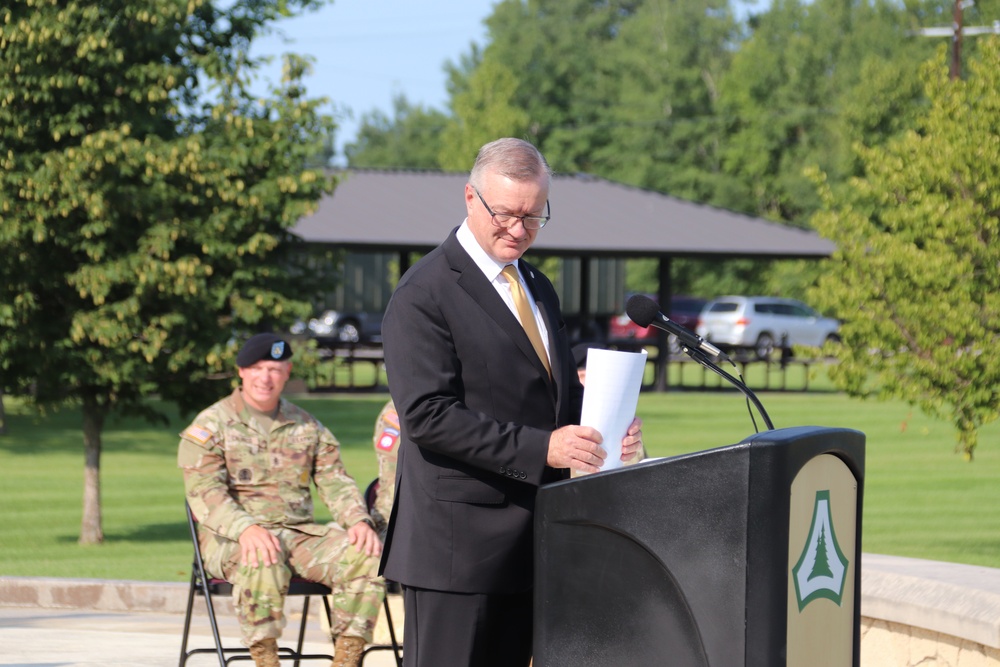 New commander takes charge of Fort McCoy Garrison following 2024 change-of-command ceremony