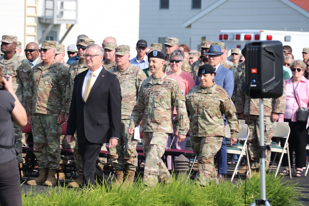 New commander takes charge of Fort McCoy Garrison following 2024 change-of-command ceremony