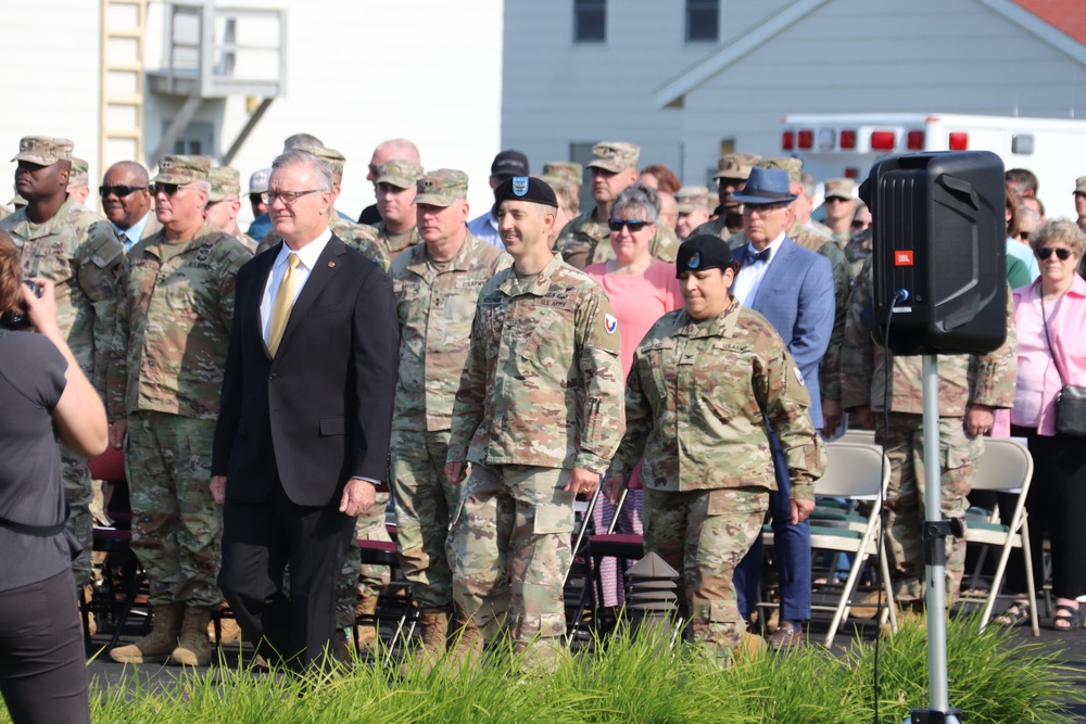 New commander takes charge of Fort McCoy Garrison following 2024 change-of-command ceremony